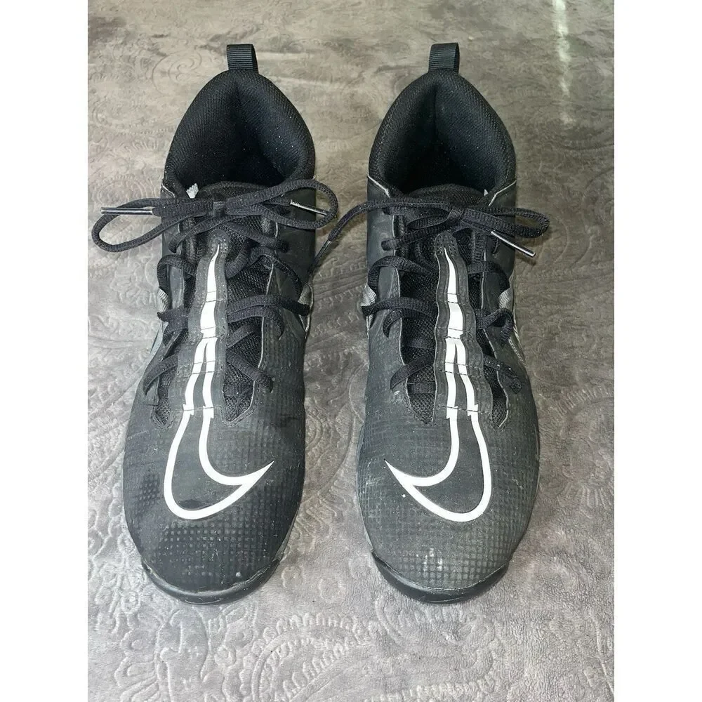 NEW Men's Nike Alpha Menace 3 Shark Football Cleats CV0582-010 Size 10.5